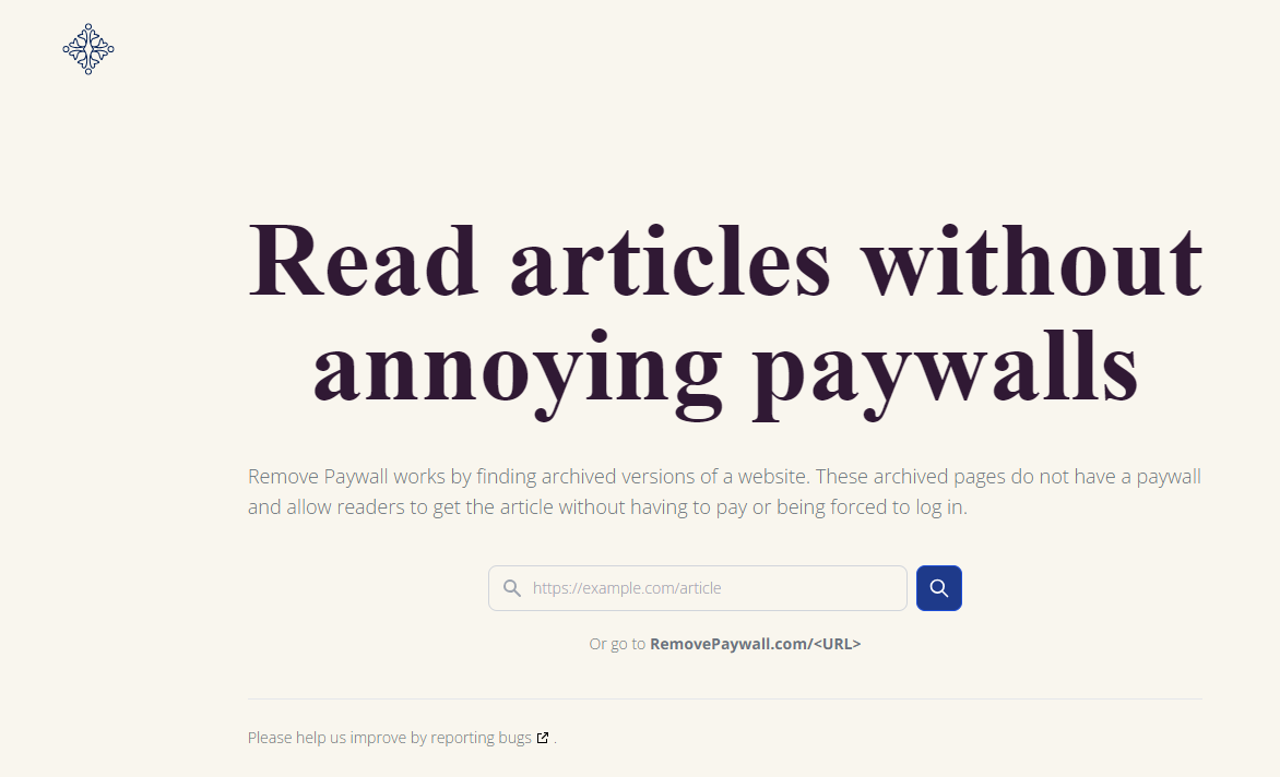 Remove Paywall