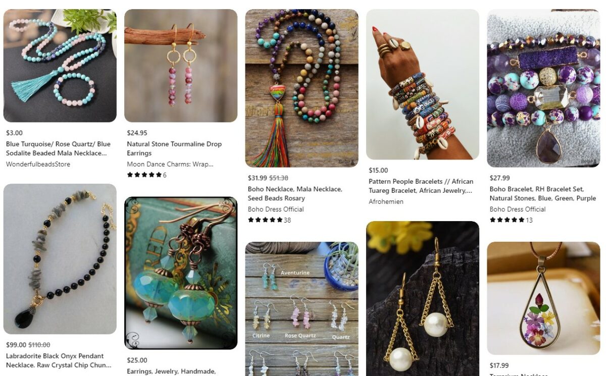 Sell Handmade Jewelry Pinterest Business Ideas