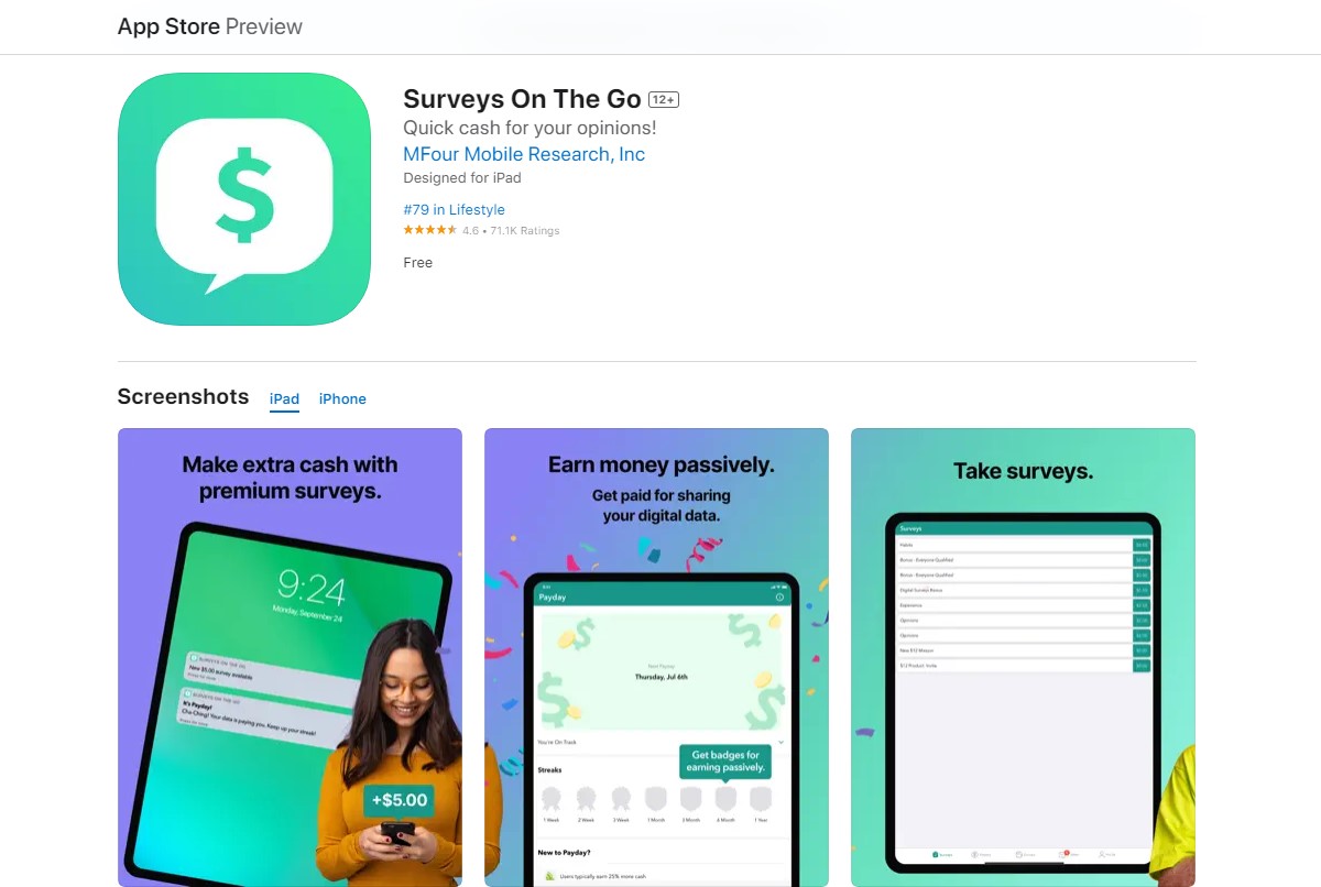 Surveys On The Go Apps That Give An Instant Sign-Up Bonus