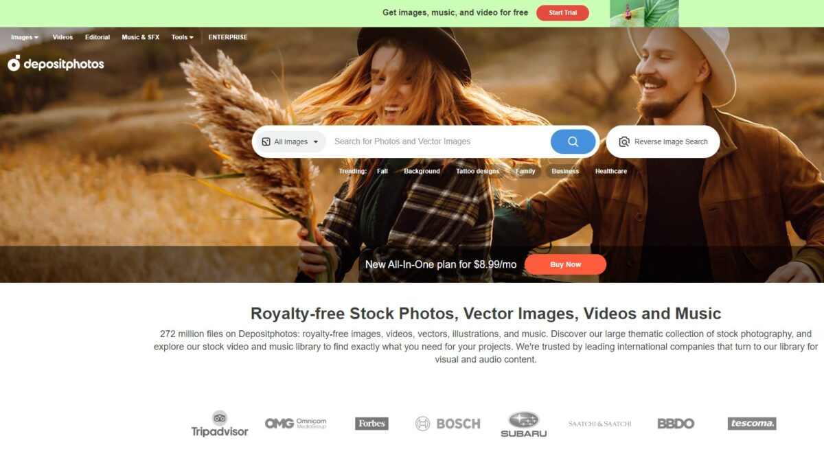 depositphotos Places to Sell Your Photos Online