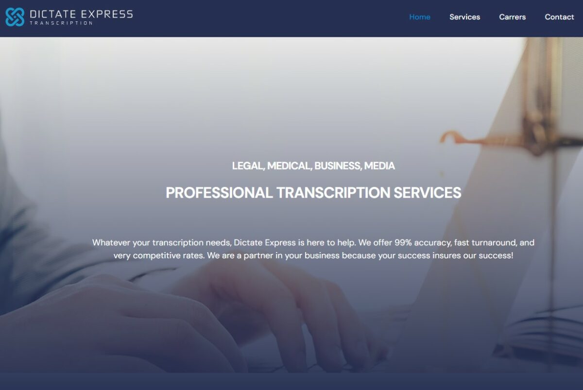dictate express Best Legal Transcription Jobs for Beginners