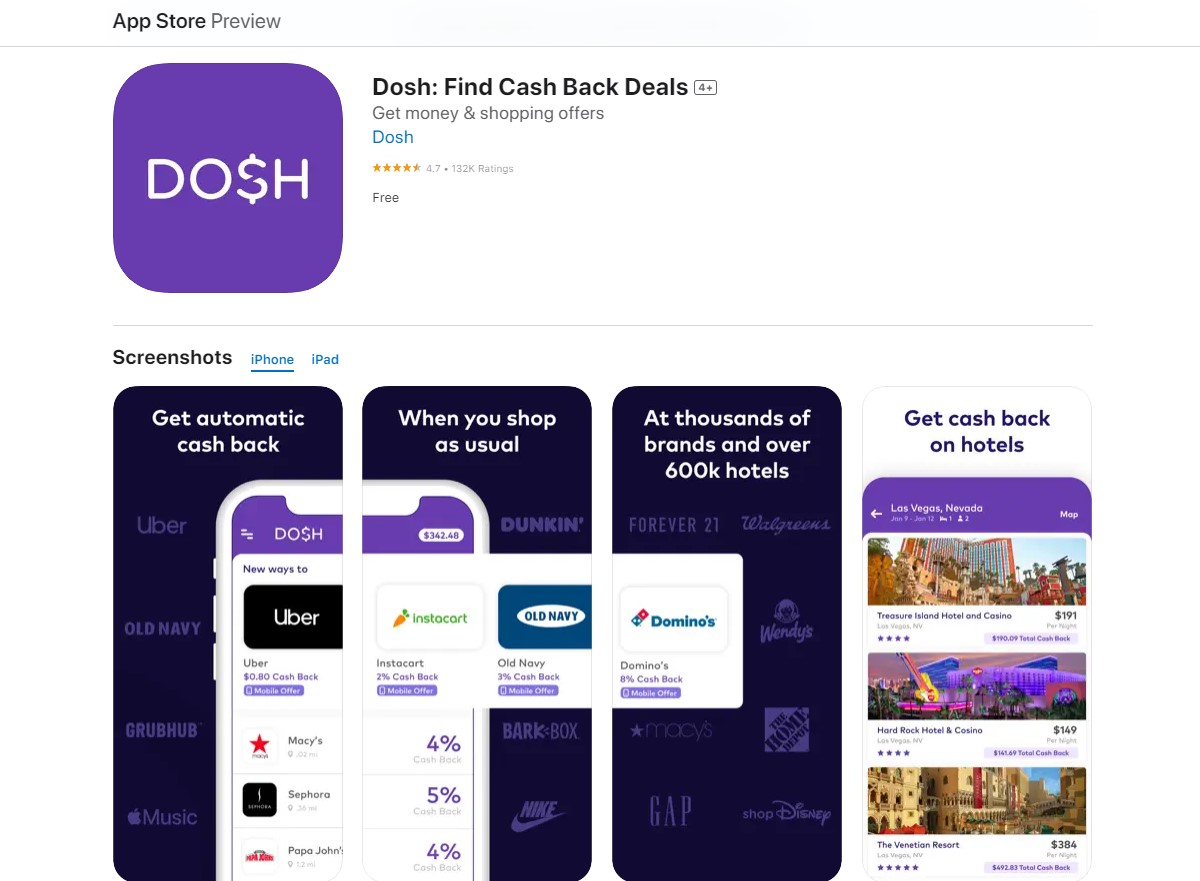 dosh Apps That Scan Receipts for Money