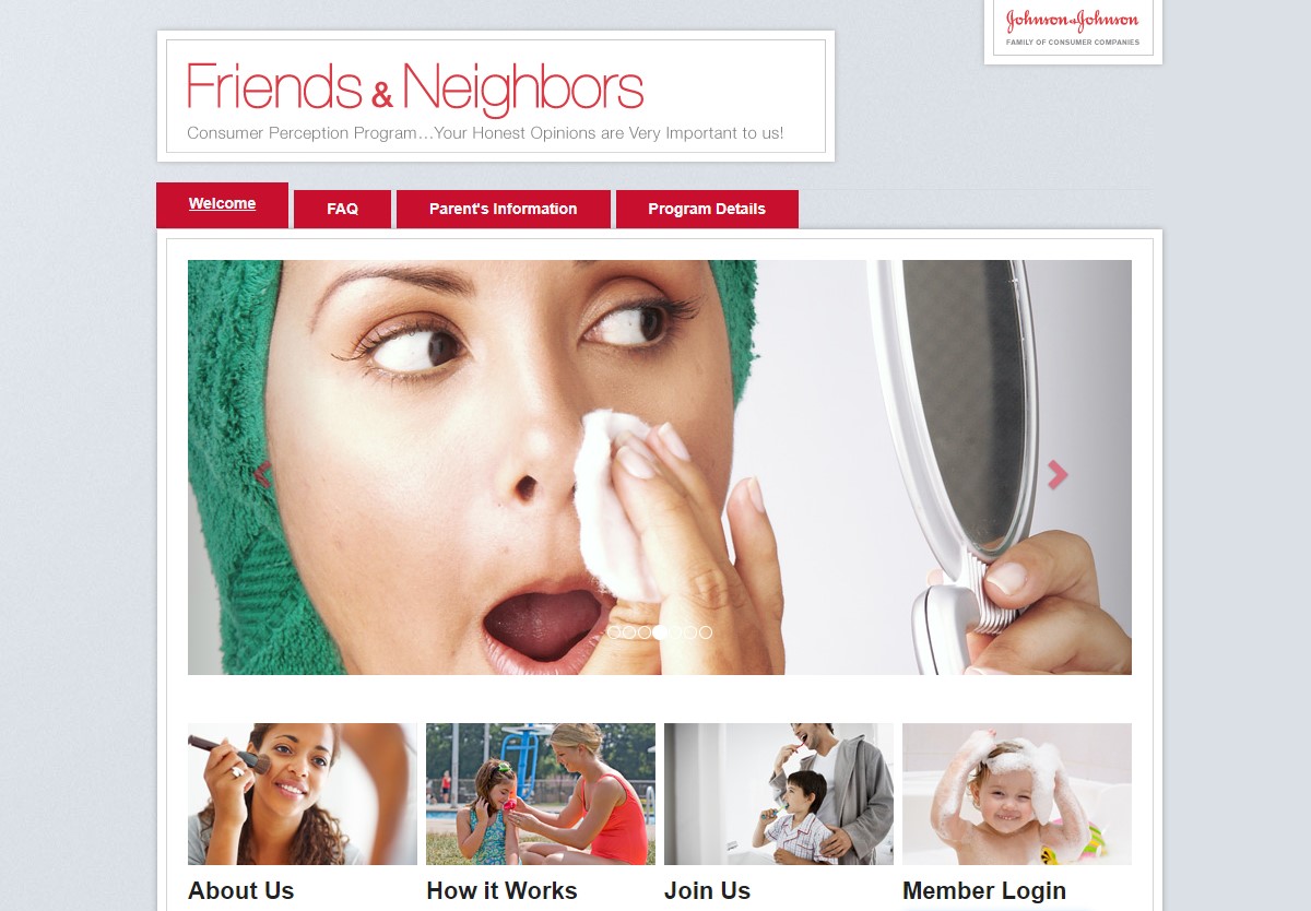 johnson and johnson friends and neighbors How to Get Paid to Review Products
