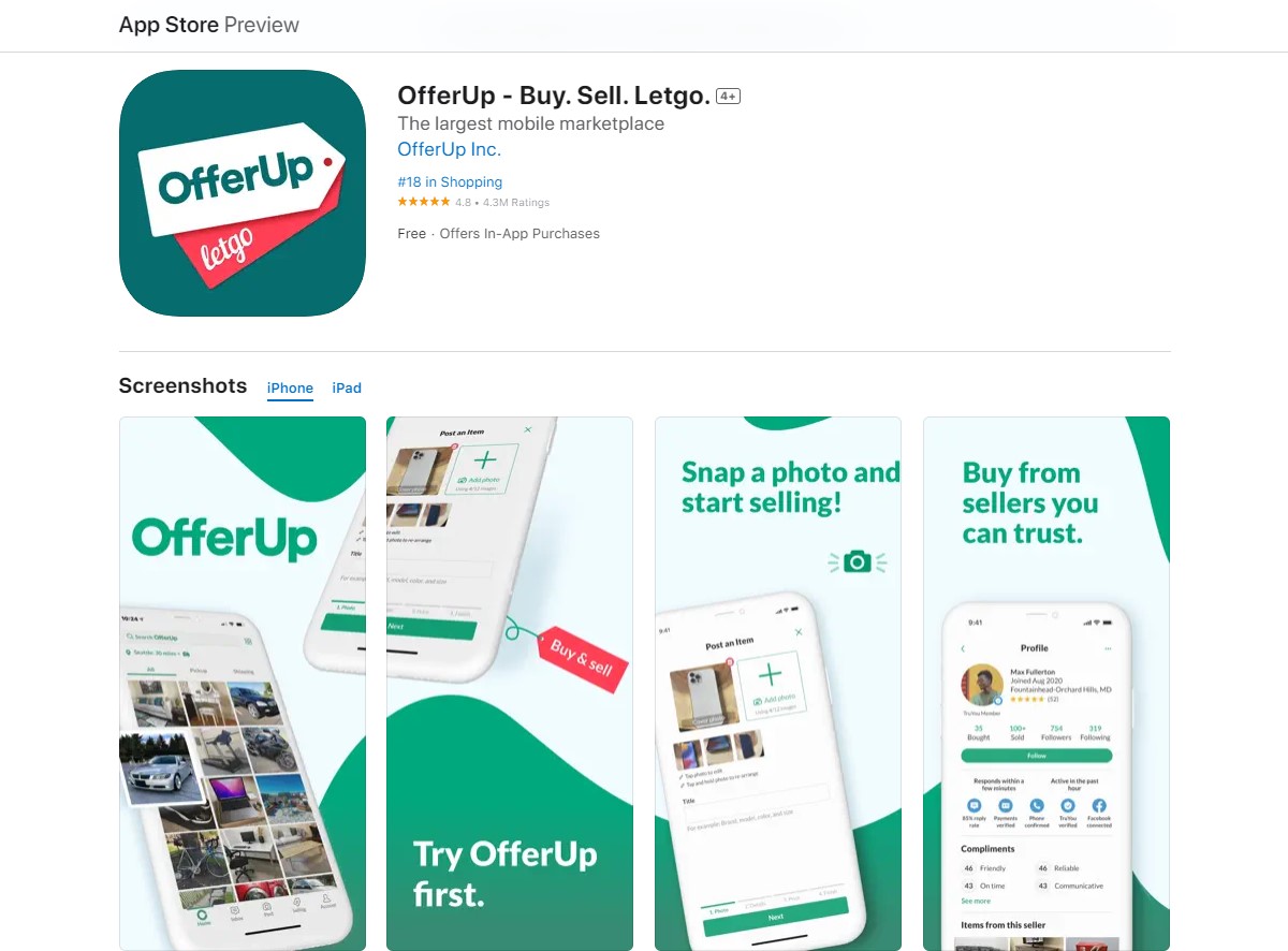 offerup Apps That Give An Instant Sign-Up Bonus