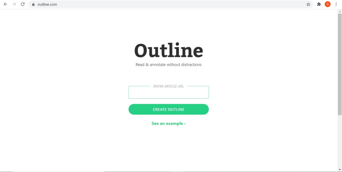 outline com