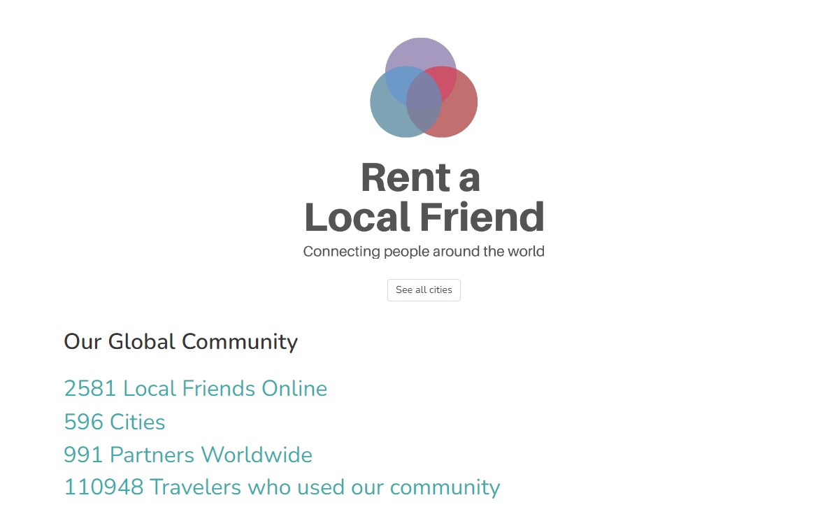 rent a local friend Places to Get Paid to Talk to Lonely People