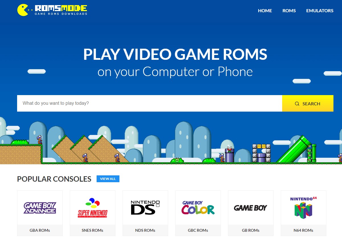 romsmode ROM Sites to Download Safe ROMs