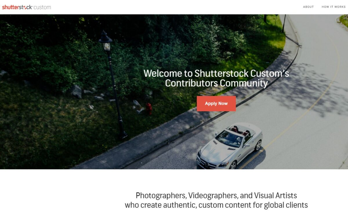shutterstock custom Places to Sell Your Photos Online
