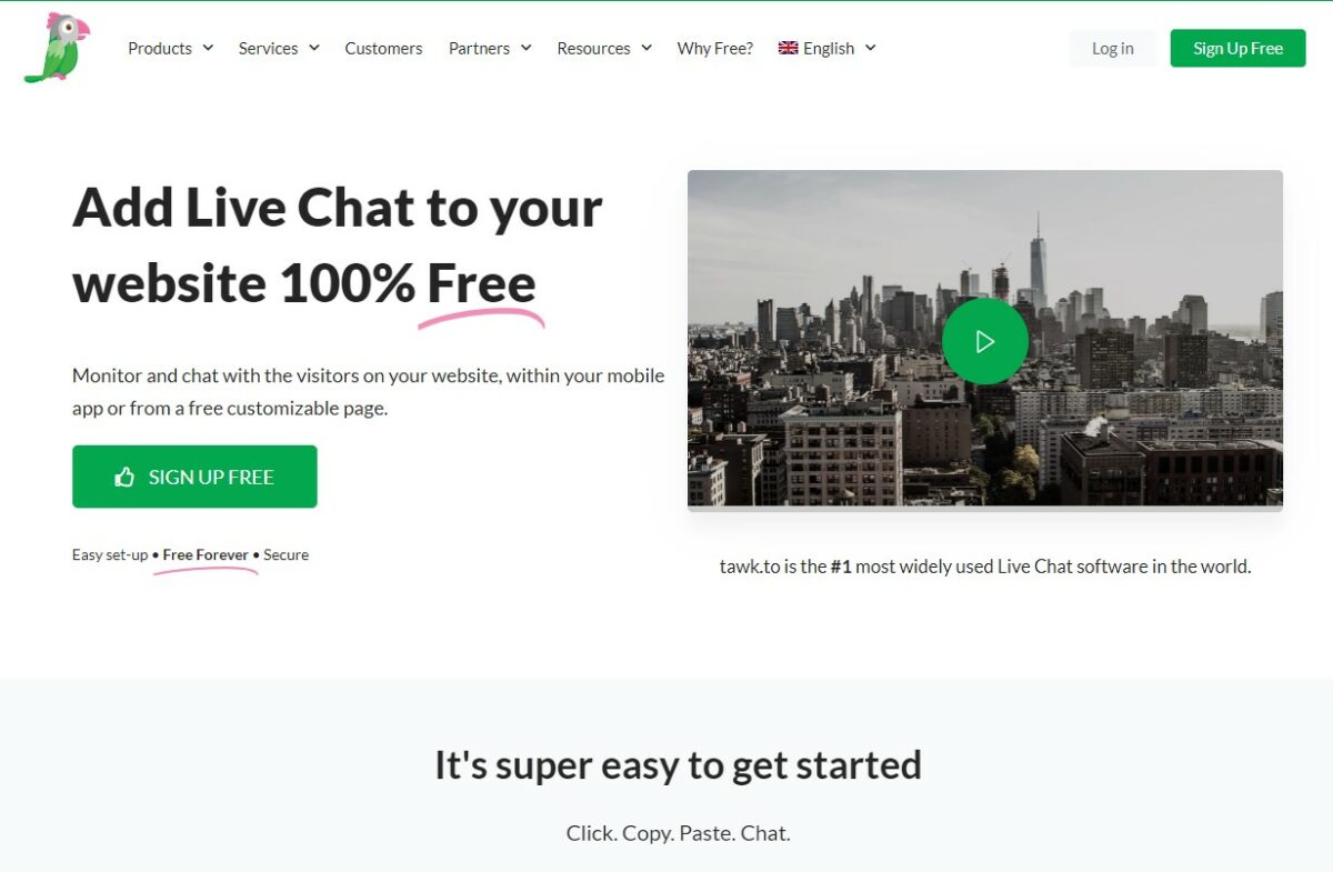 Tawk.to Have the Highest Share in the Live Chat Software