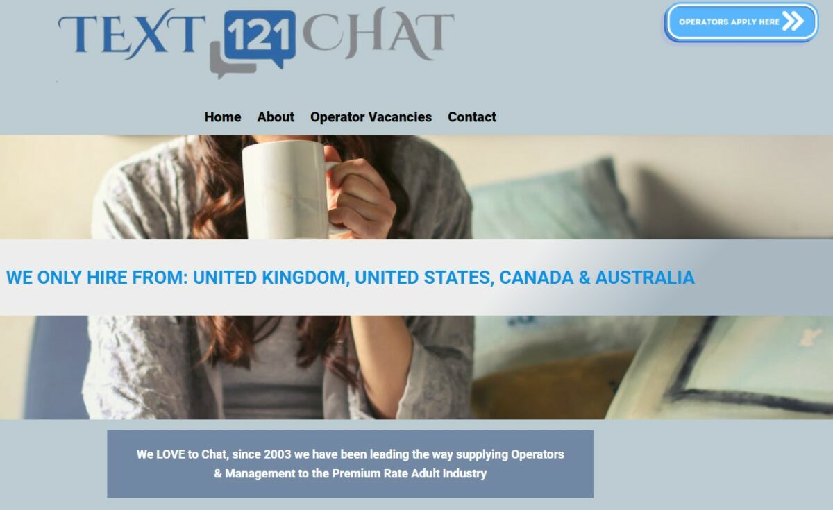 text121chat Places to Get Paid to Talk to Lonely People