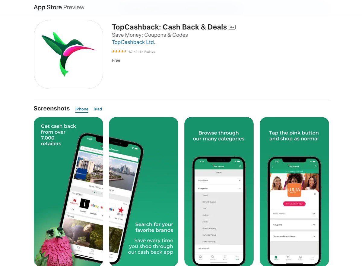 topcashback Apps That Scan Receipts for Money