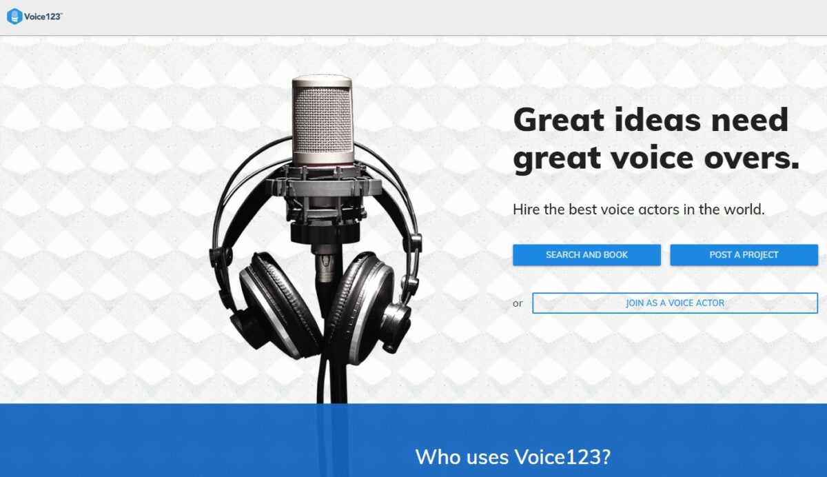 voice123 Best Voice Over Jobs for Beginners From Home