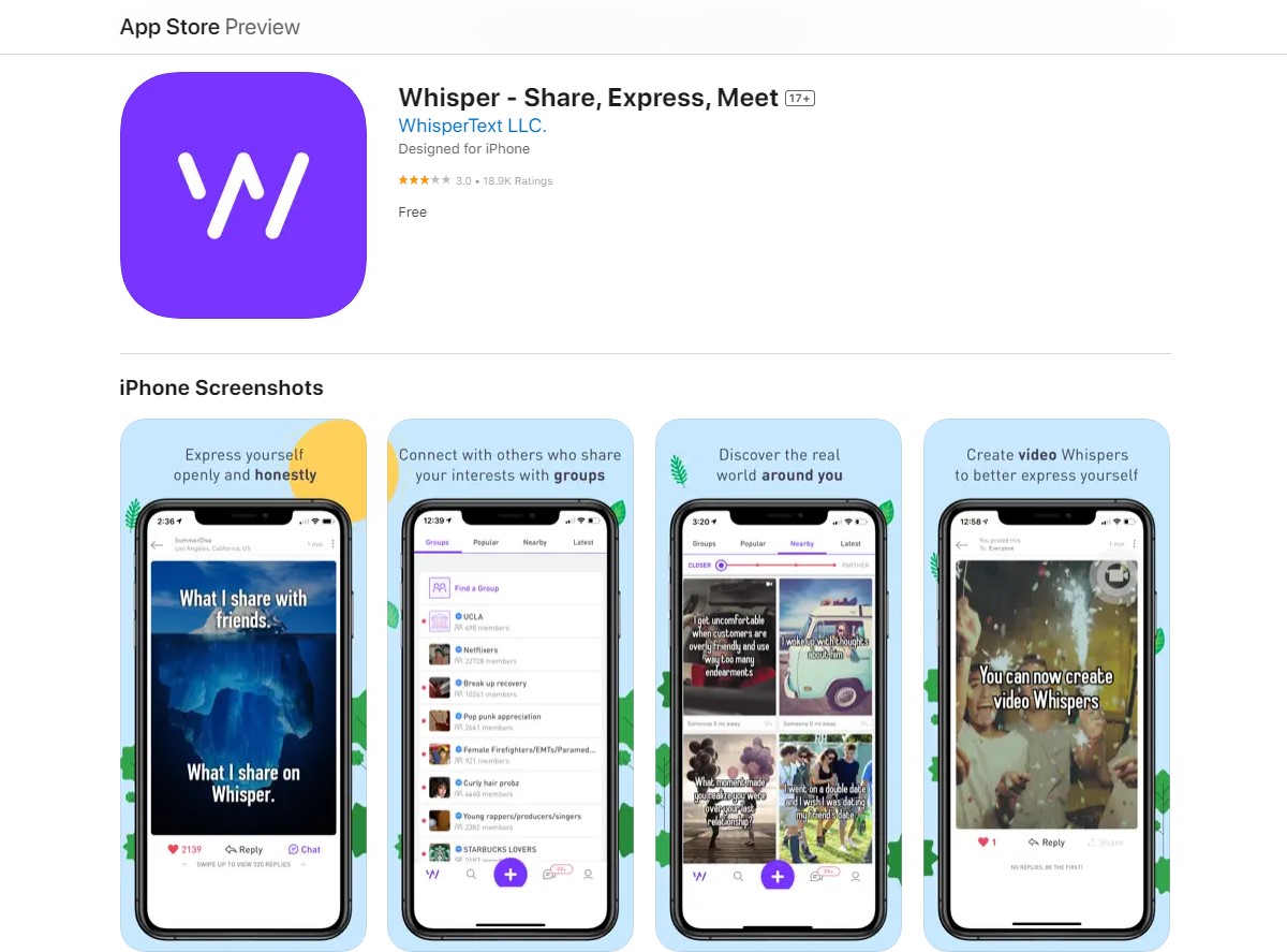 whisper apps to sell feet pics