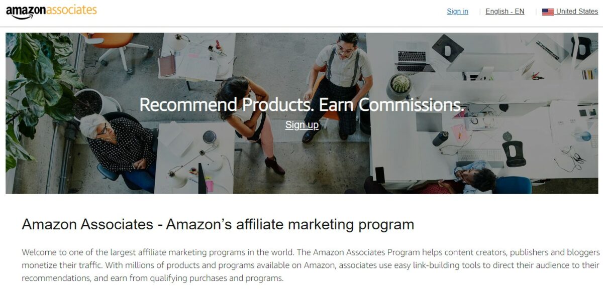 Amazon Associates Top Christmas Affiliate Programs