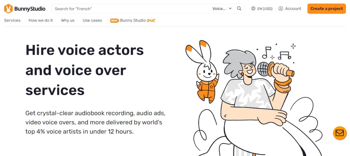 Bunny Studio Best Voice Over Jobs for Beginners From Home