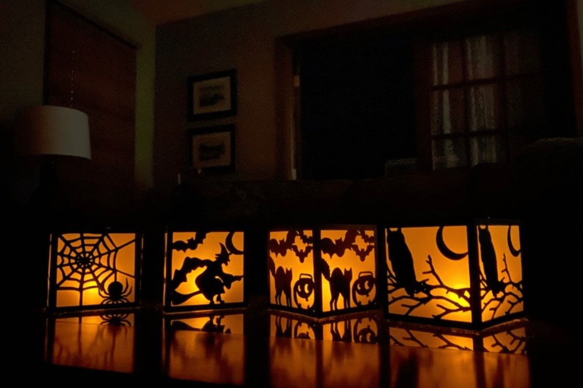 Eerie Halloween Lantern Halloween Decor to Make and Sell 