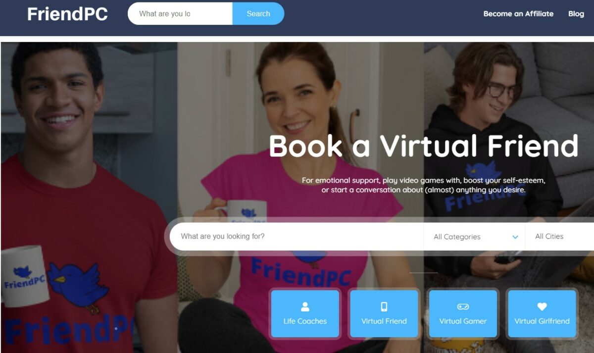FriendPC How to Get Paid to be a Virtual Friend