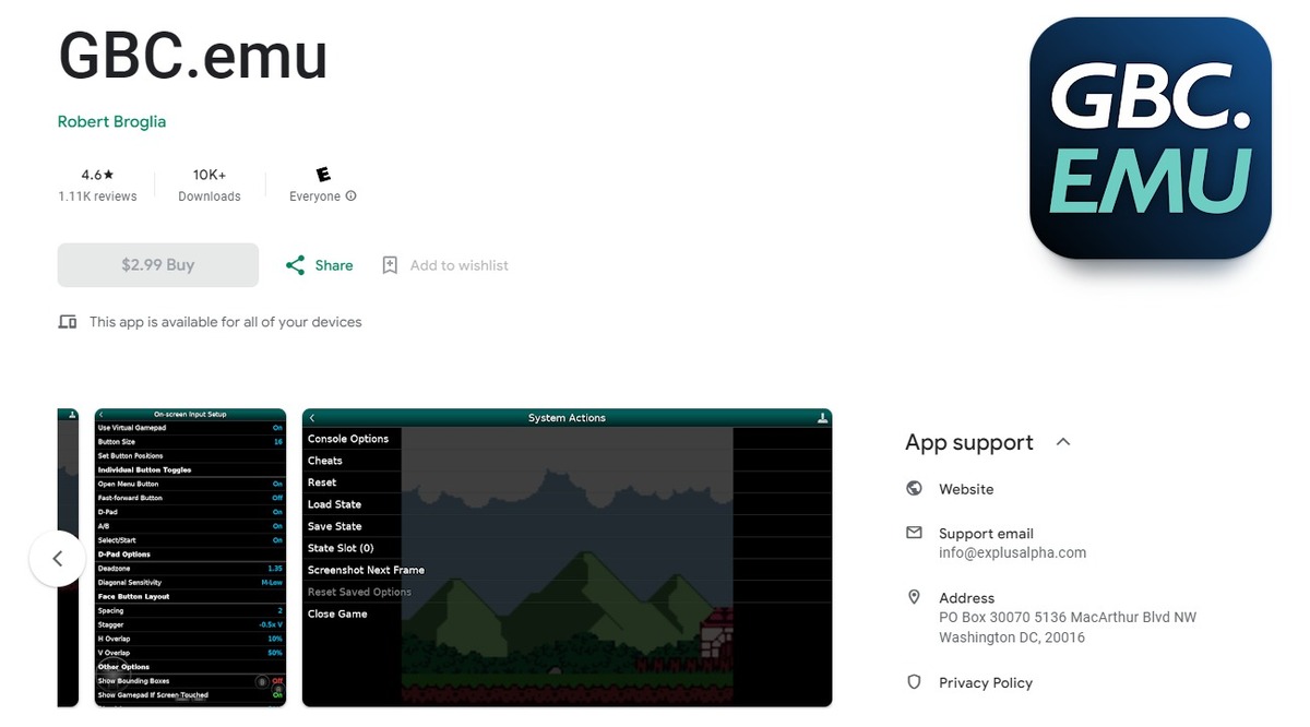 GBC emu GBA Emulators for Android