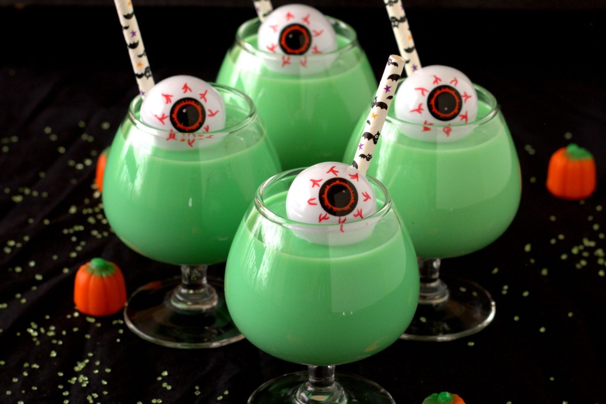 Goblin green Smoothie Halloween Treats to Sell