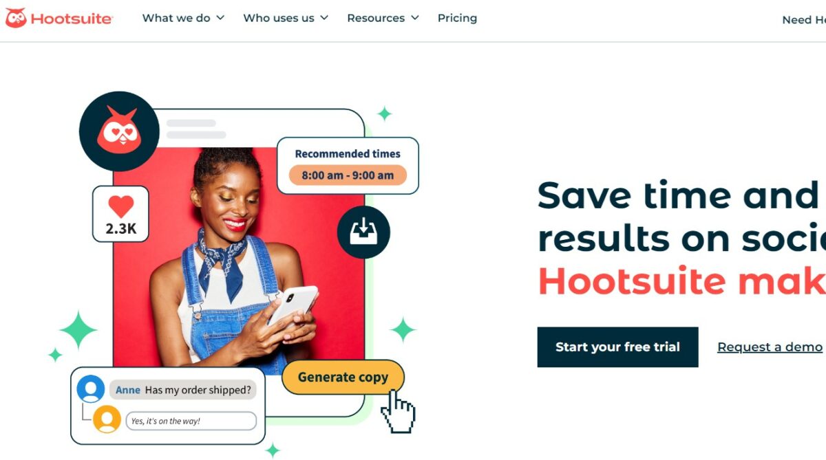 hootsuite Best Social Media Marketing Tools