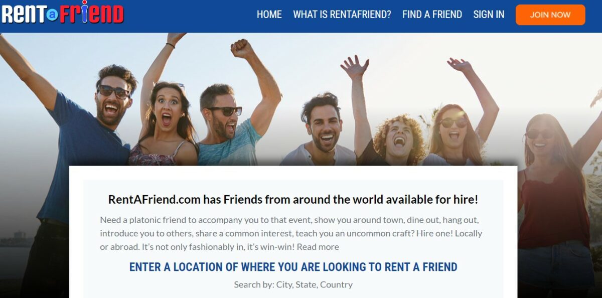 RentAFriend How to Get Paid to be a Virtual Friend