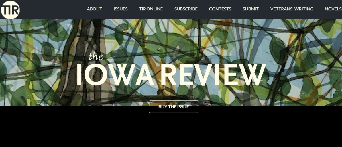 The Iowa Review Ways to Get Paid to Write Poetry