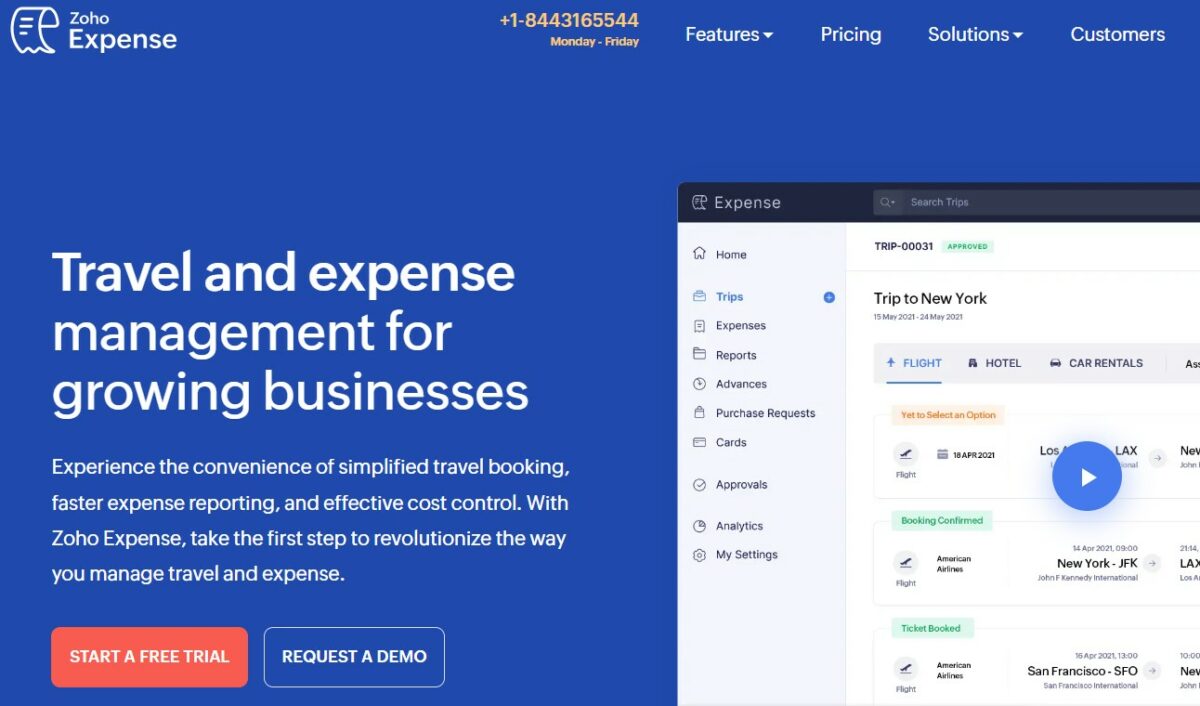 Zoho Expense Best Apps for Business Owners