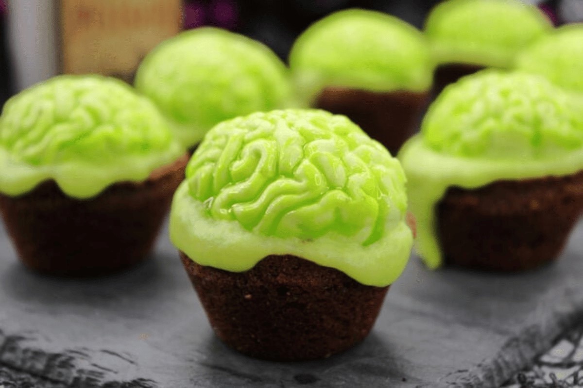 Zombie Brain Brownies Halloween Treats to Sell