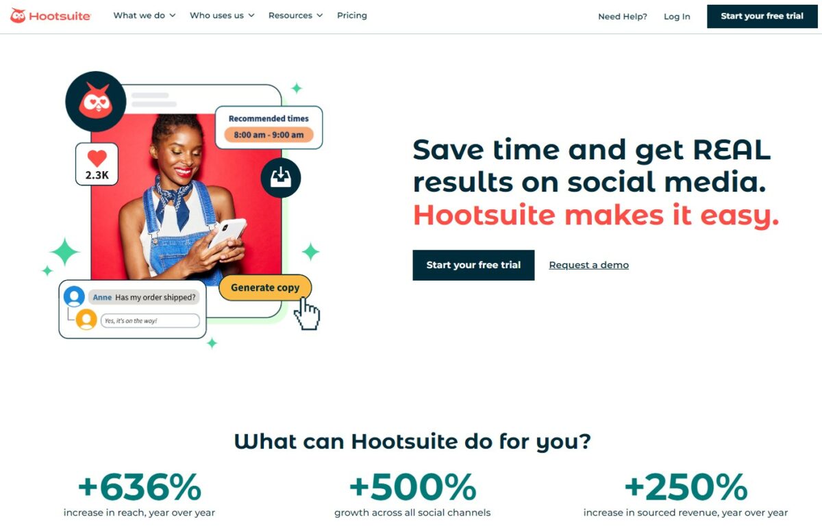 hootsuite Social Media Marketing Services