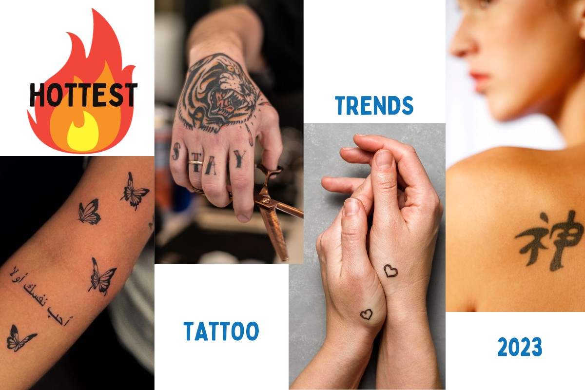 The hottest tattoo trends of 2023
