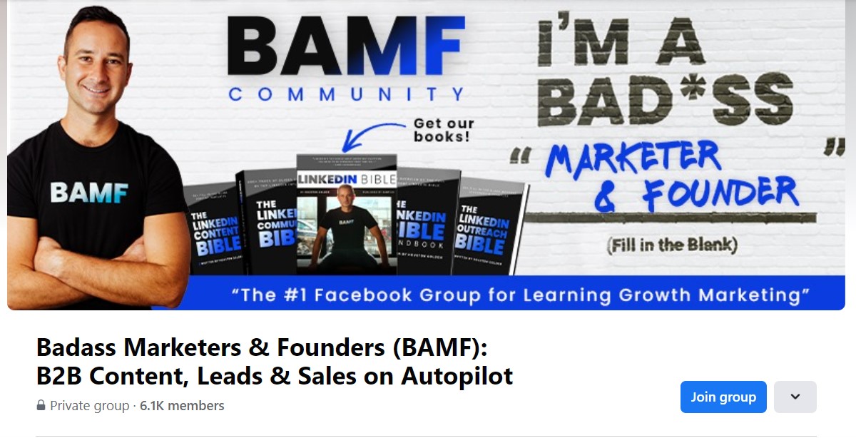 BAMF Best Facebook Groups for Business