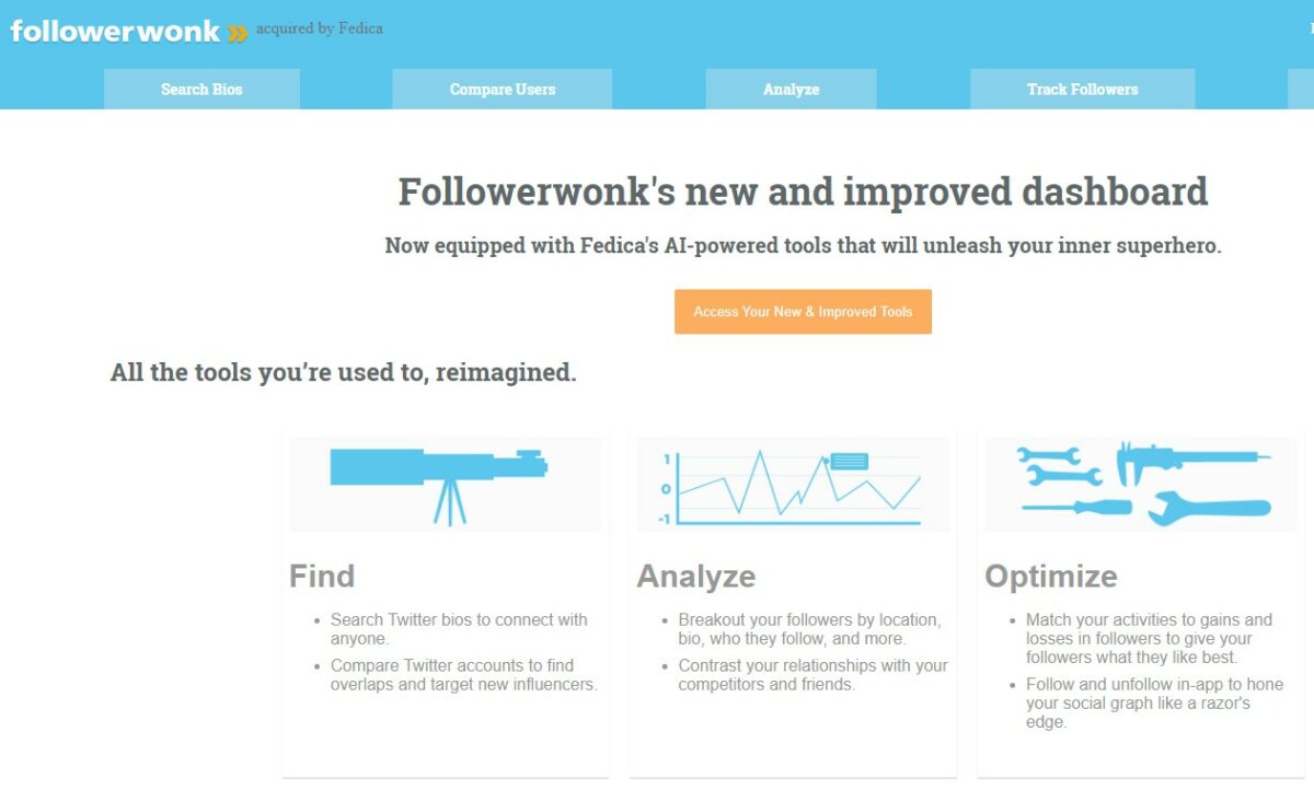 followerwonk Best Social Media Marketing Tools