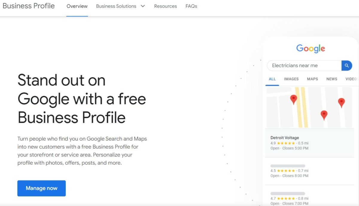 Google Business Profile Best Social Media Platforms For Small Business