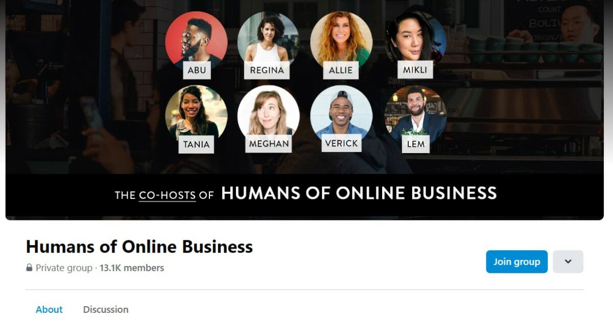 Humans of Online Business Best Facebook Groups for Business