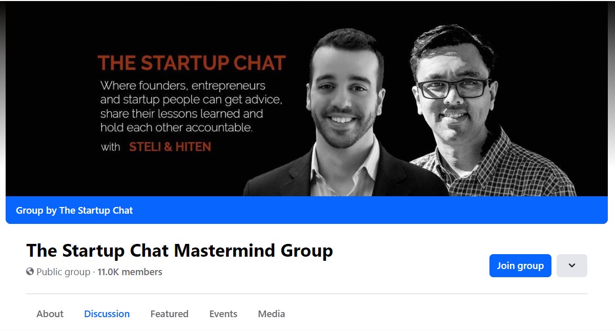 The Startup Chat Best Facebook Groups for Business