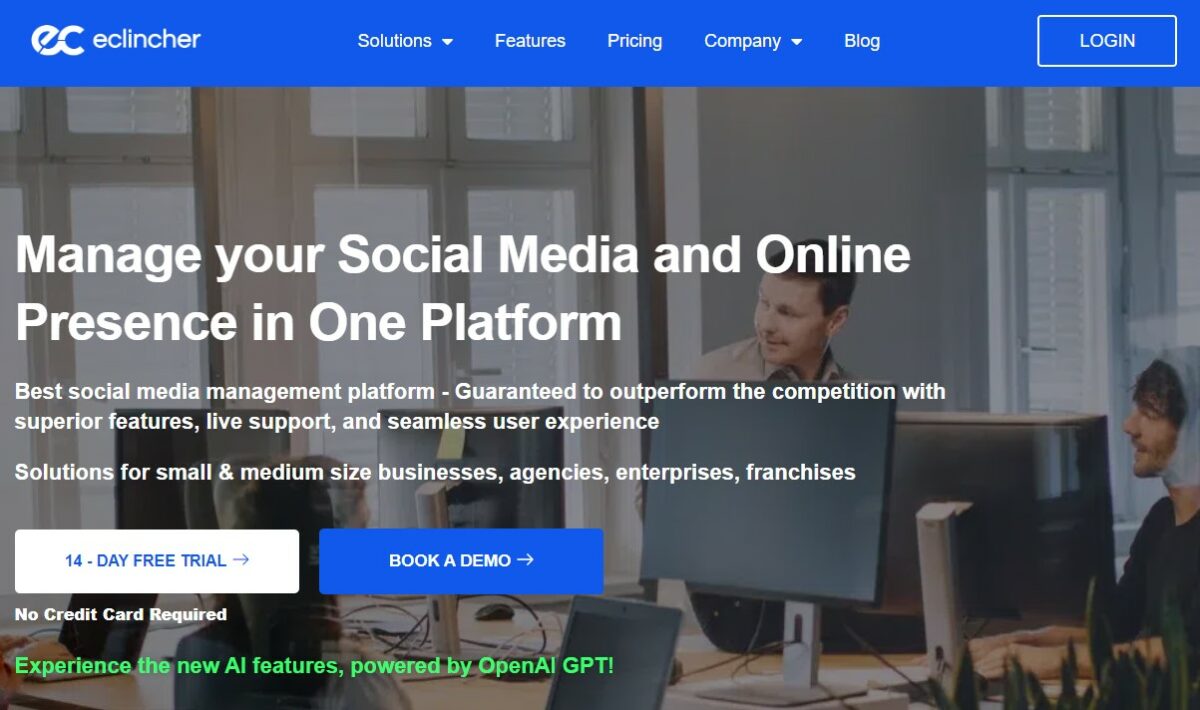 eclincher Social Media Marketing Services