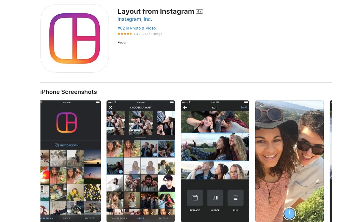 layout from instagram Photo Editing Apps For Instagram
