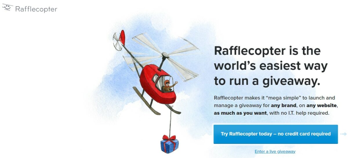 rafflecopter Best Social Media Marketing Tools